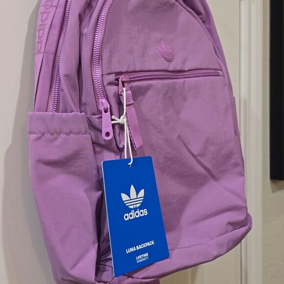 Adidas Originals Luna Backpack- Purple - Picture 8 of 11